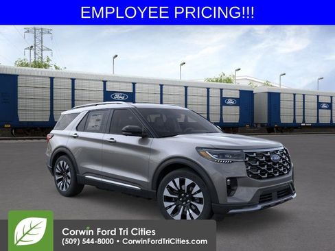 New 2026 Ford Explorer Platinum w/ LUX Leather Package AWD/4WD image 1
