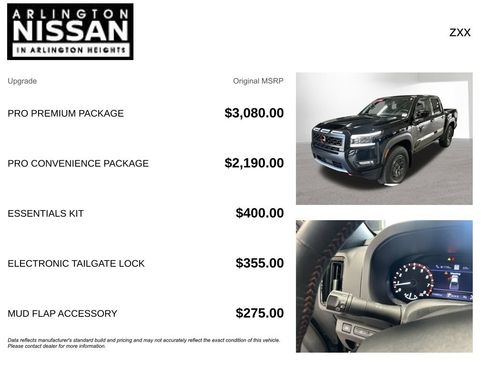 Certified 2025 Nissan Frontier PRO-4X w/ Pro Premium Package AWD/4WD image 4