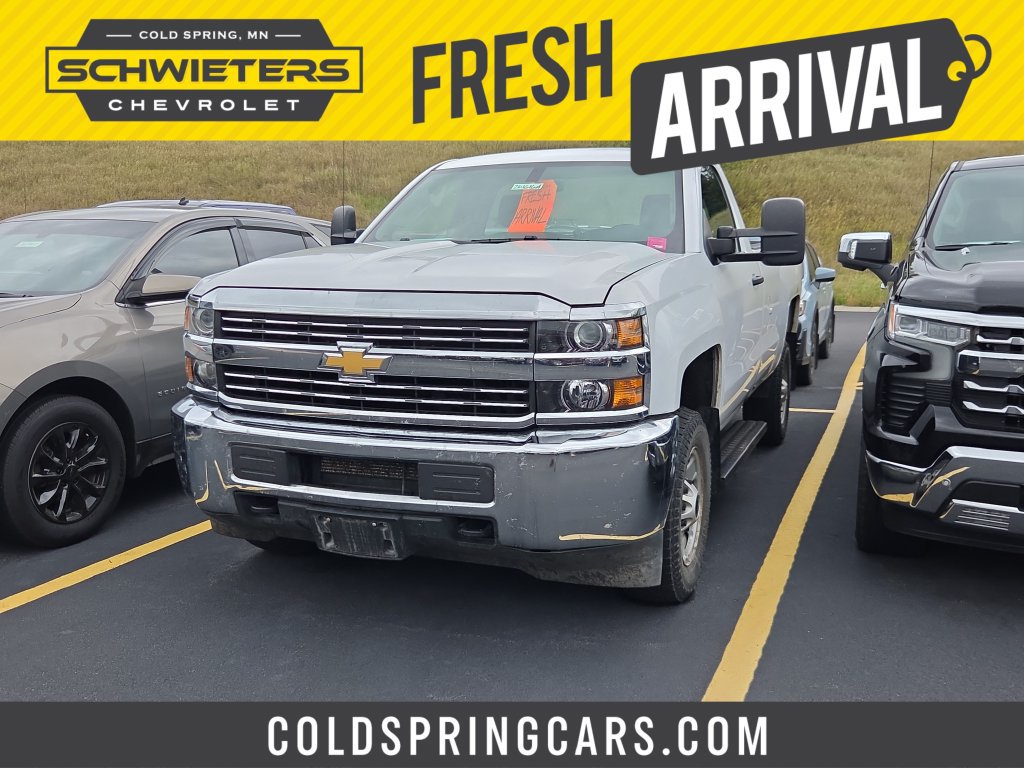 Used 2018 Chevrolet Silverado 2500 W/T w/ Snow Plow Prep Package AWD/4WD image 1