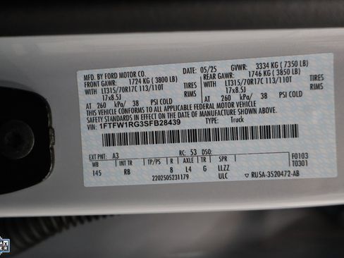 Certified 2025 Ford F150 Raptor AWD/4WD image 31