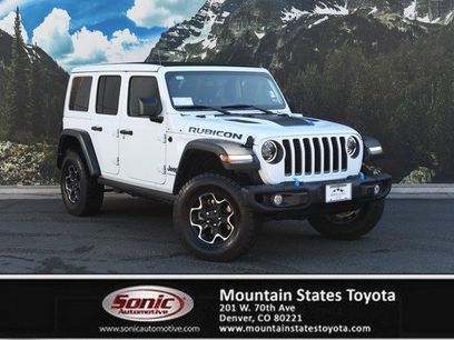 Used 2023 Jeep Wrangler Unlimited Rubicon 4xe w/ Steel Bumper Group