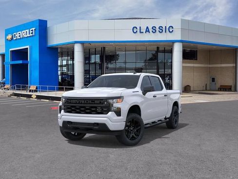 New 2026 Chevrolet Silverado 1500 Custom w/ Turbomax Blackout Package RWD image 8