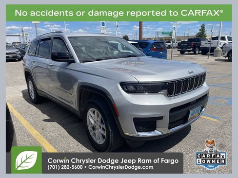 Used 2022 Jeep Grand Cherokee L Laredo w/ Luxury Tech Group I AWD/4WD image 1