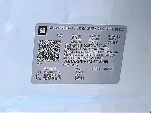 Used 2021 Chevrolet Equinox LS w/ LS Convenience Package FWD image 18