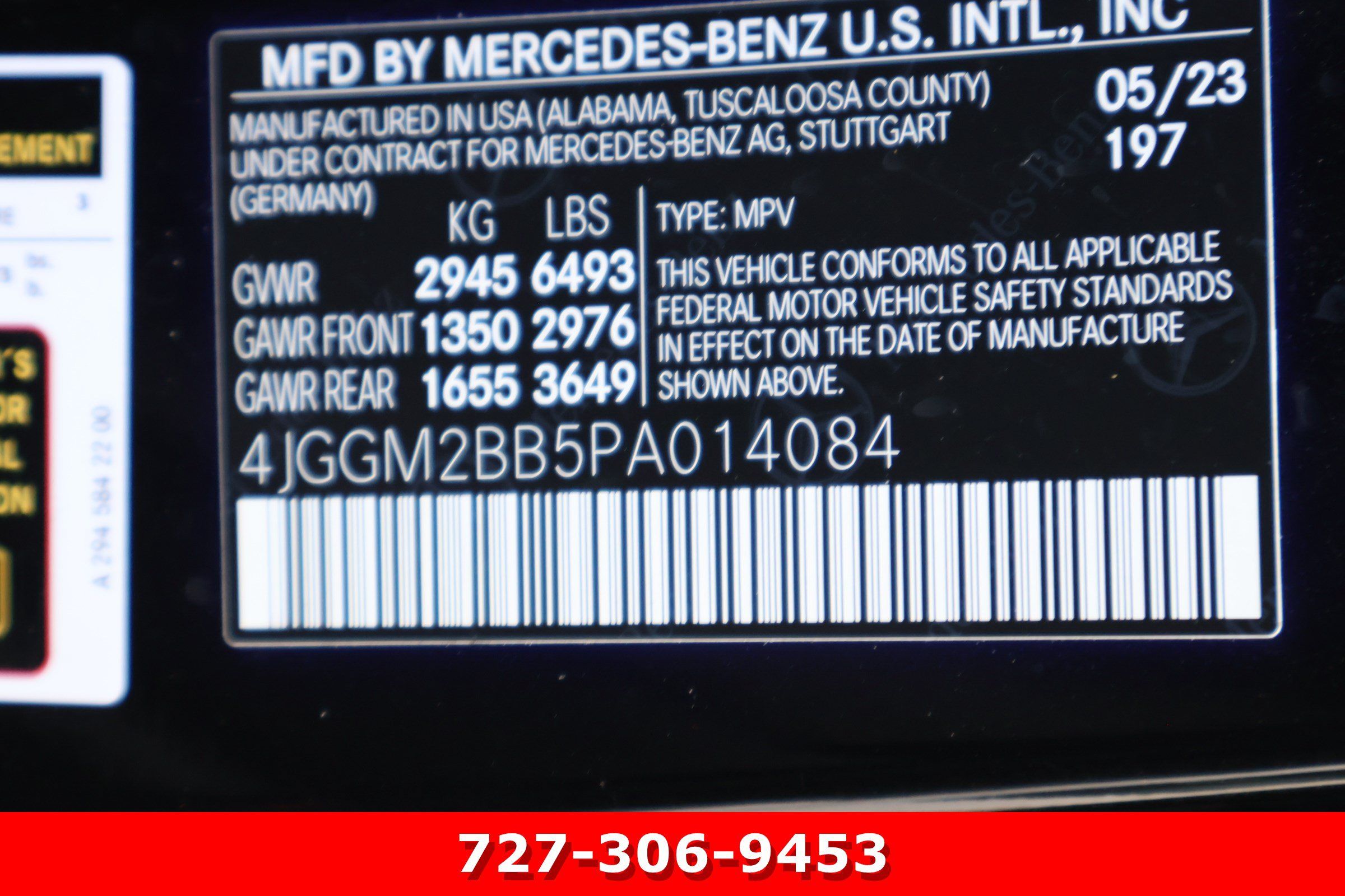 Certified 2023 Mercedes-Benz EQE 350+ SUV image 29