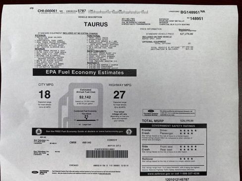 Used 2011 Ford Taurus SEL image 21