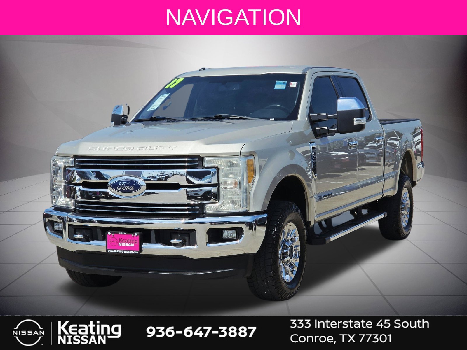 Used 2017 Ford F250 Lariat w/ Chrome Package AWD/4WD image 4
