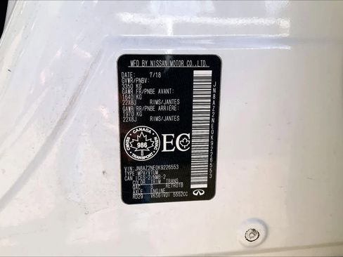 Used 2019 INFINITI QX80 Limited image 31