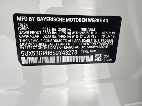 Used 2025 BMW X3 xDrive30i w/ Premium Package AWD/4WD image 10