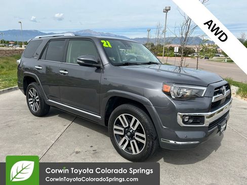 Used 2021 Toyota 4Runner Limited AWD/4WD image 1