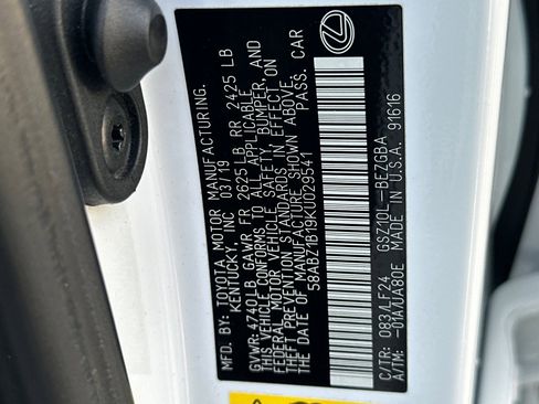 Used 2019 Lexus ES 350 F Sport image 28