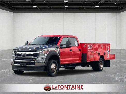 Used 2020 Ford F550 4x4 Crew Cab Super Duty w/ XLT Value Package image 1