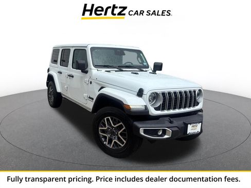 Used 2025 Jeep Wrangler Unlimited Sahara AWD/4WD image 1