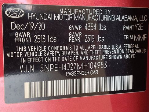 Used 2021 Hyundai Sonata Limited FWD image 33