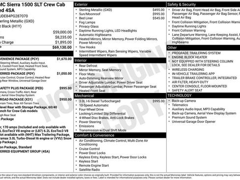 Used 2023 GMC Sierra 1500 SLT w/ SLT Convenience Package AWD/4WD image 7