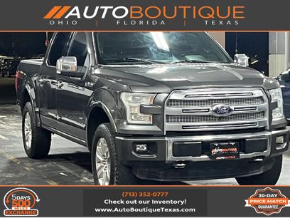 Used 2015 Ford F150 Platinum w/ Equipment Group 701A Luxury
