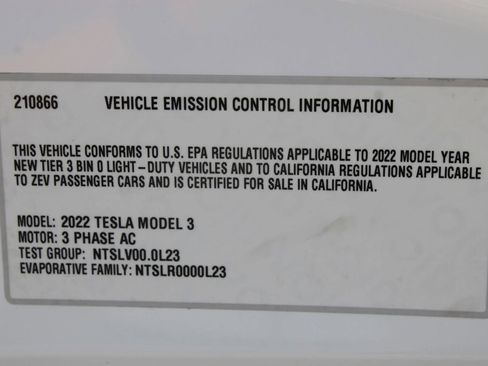 Used 2022 Tesla Model 3 Long Range AWD/4WD image 3
