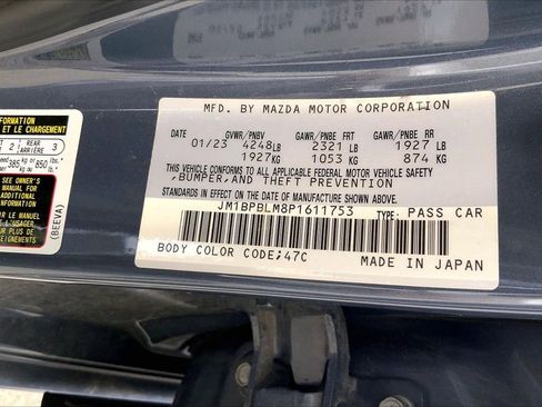 Used 2023 MAZDA MAZDA3 s AWD/4WD image 8