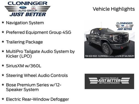Used 2024 GMC Sierra 1500 AT4X AWD/4WD image 3