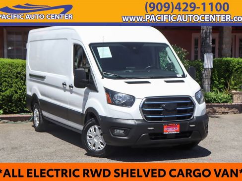 Used 2022 Ford E-Transit Medium Roof RWD image 1