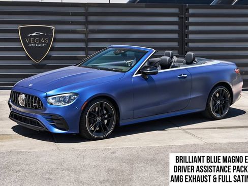 Used 2021 Mercedes-Benz E 53 AMG 4MATIC Cabriolet image 1
