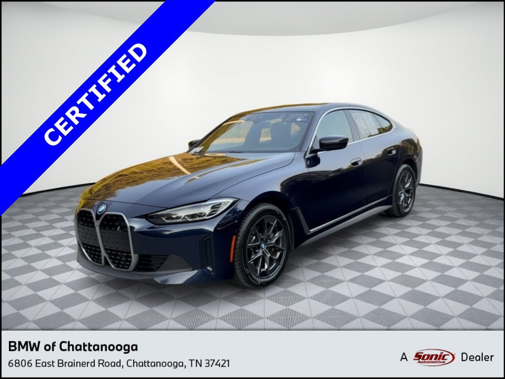 Certified 2023 BMW i4 eDrive35 w/ Parking Assistance Package RWD image 1