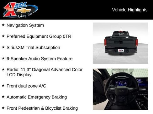 Certified 2025 Chevrolet Colorado Trail Boss AWD/4WD image 2