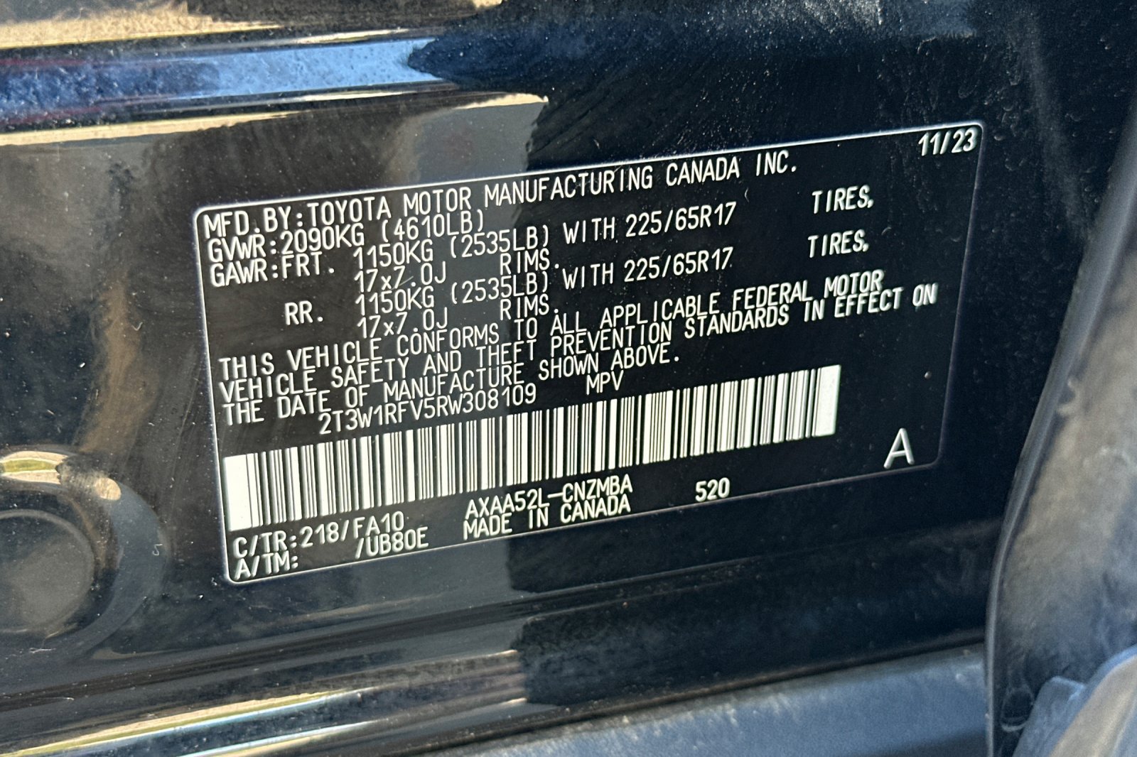 Certified 2024 Toyota RAV4 XLE w/ Convenience Package FWD image 55