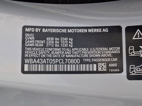 Used 2023 BMW 430i xDrive Convertible w/ M Sport Package image 26