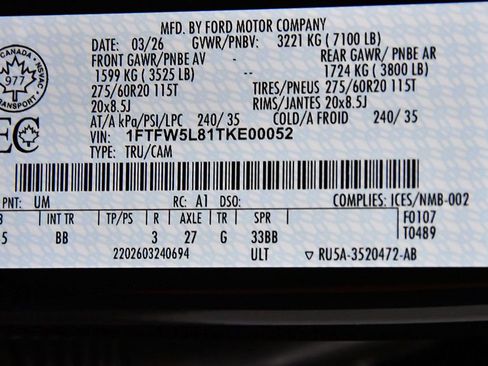 Used 2026 Ford F150 Lariat AWD/4WD image 16