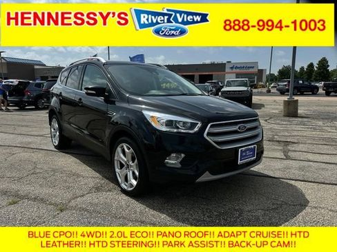 Certified 2019 Ford Escape Titanium AWD/4WD image 1