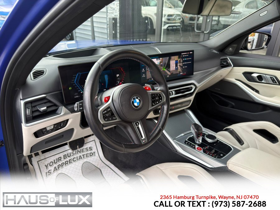 Used 2023 BMW M3 Competition w/ M Carbon Exterior Package AWD/4WD image 13