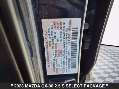 Used 2023 MAZDA CX-30 AWD 2.5 S w/ Select Package image 34