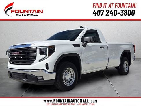 Used 2025 GMC Sierra 1500 Pro w/ Pro Value Package AWD/4WD image 1