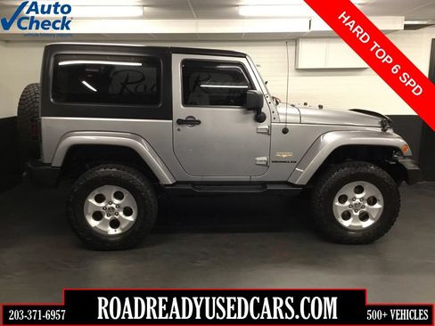Used 2014 Jeep Wrangler Sahara w/ Dual Top Group AWD/4WD image 1