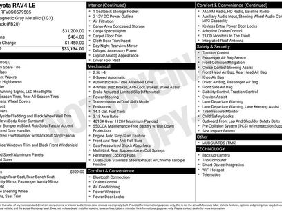 New 2025 Toyota RAV4 LE