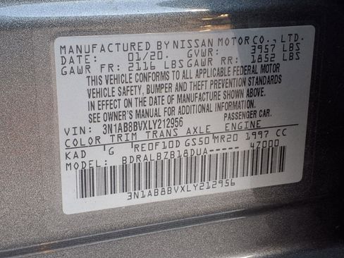 Used 2020 Nissan Sentra S image 25