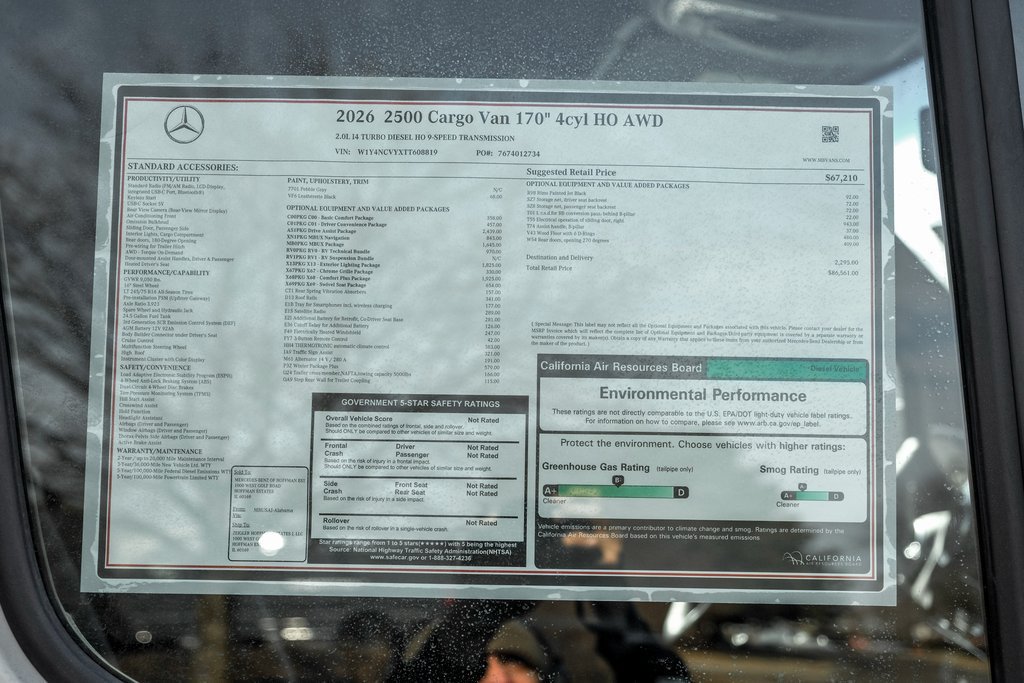 Used 2026 Mercedes-Benz Sprinter 2500 image 26