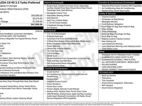 New 2026 MAZDA CX-90 3.3 Turbo w/ Preferred Package image 3