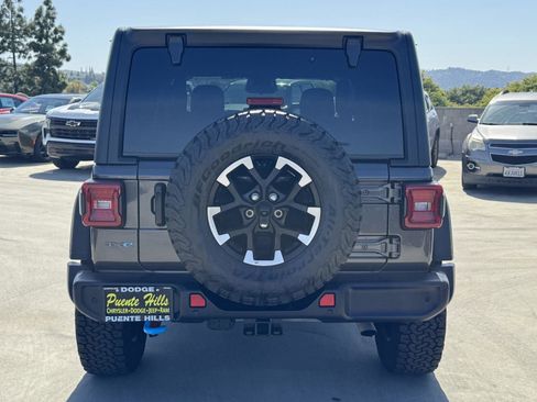 Certified 2025 Jeep Wrangler Unlimited Rubicon 4xe w/ Safety Group AWD/4WD image 6