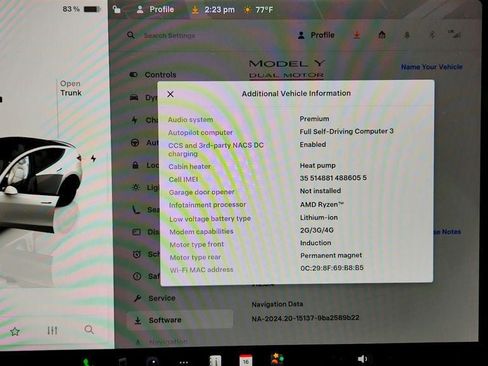 Used 2022 Tesla Model Y Performance AWD/4WD image 20