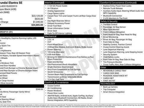 Used 2025 Hyundai Elantra SE FWD image 29