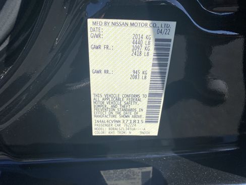 Used 2022 Nissan Altima 2.0 SR FWD image 24