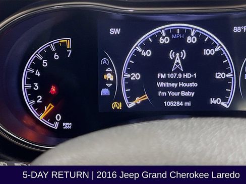 Used 2016 Jeep Grand Cherokee Laredo w/ Quick Order Package 23E AWD/4WD image 16