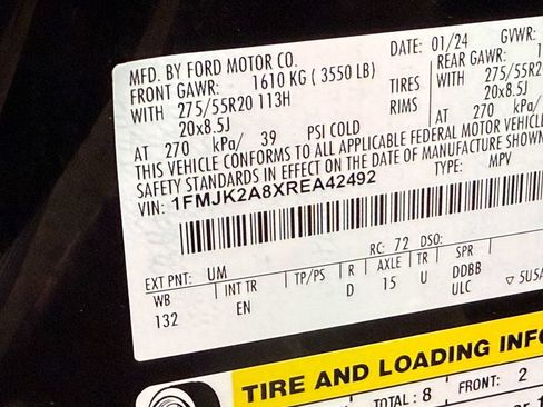 Used 2024 Ford Expedition Max Limited AWD/4WD image 55