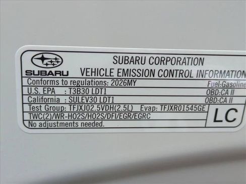 New 2026 Subaru Crosstrek 2.0i Premium AWD/4WD image 18