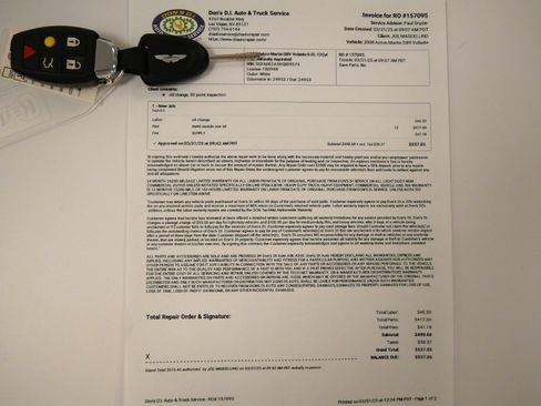 Used 2008 Aston Martin DB9 Volante RWD image 60