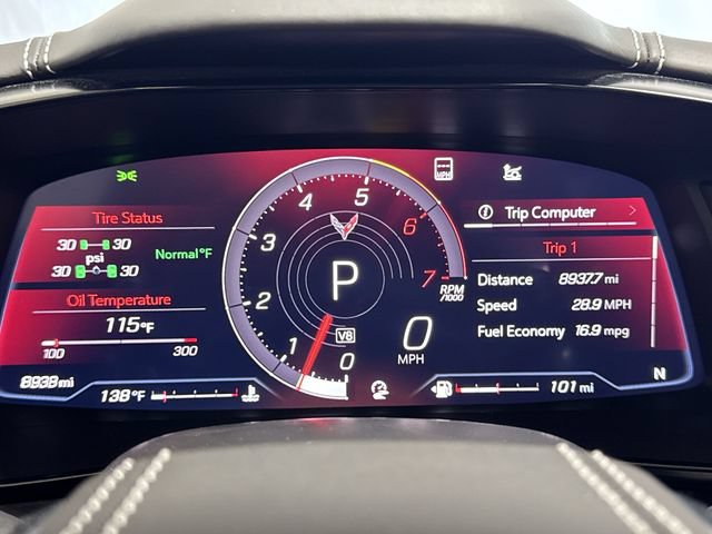 Used 2021 Chevrolet Corvette Stingray Premium Cpe w/ Z51 Performance Package RWD image 14