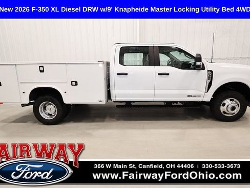 New 2026 Ford F350 XL w/ Snow Plow Prep Package AWD/4WD image 1