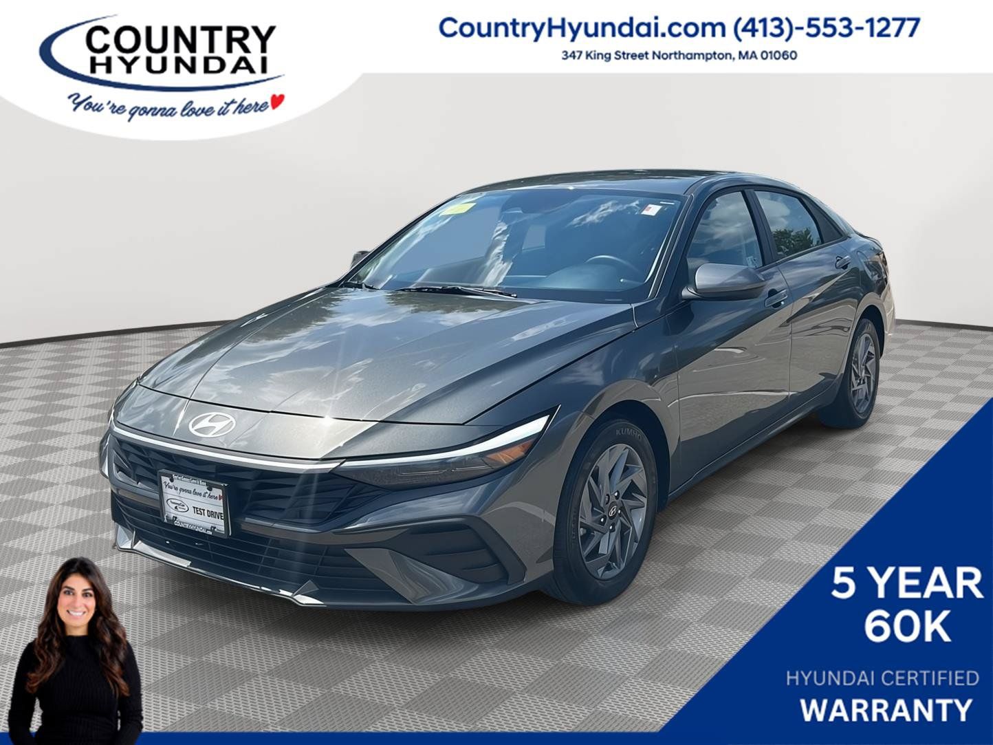 Certified 2024 Hyundai Elantra SEL FWD image 1